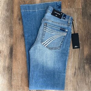 NWT 7 For All Mankind Tailorless Dojo Jeans 7FAMK